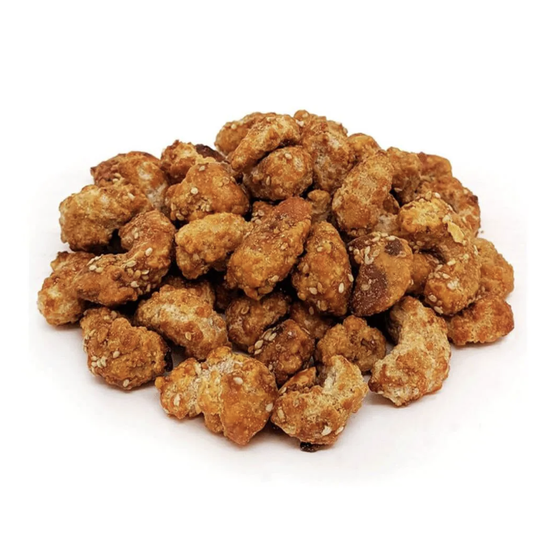 Castanha Caramelizada com Leite Condensado